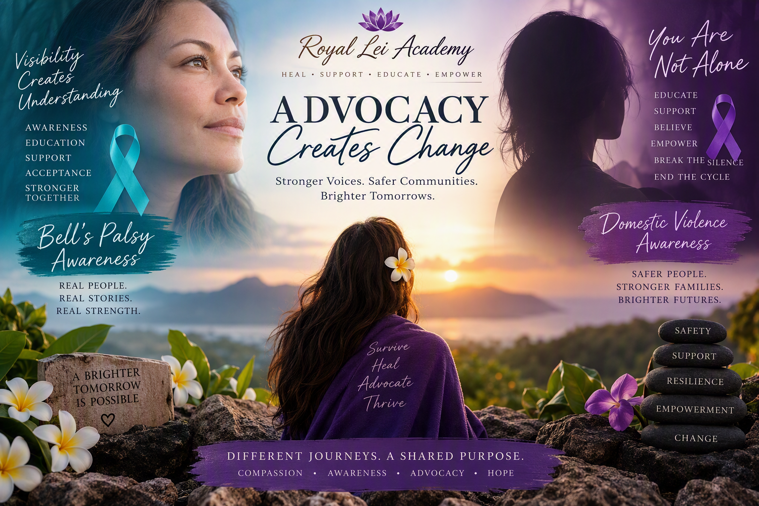 Advocating for bell's palsy and DV